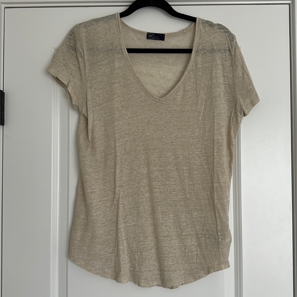 Gap 100% linen T-shirt